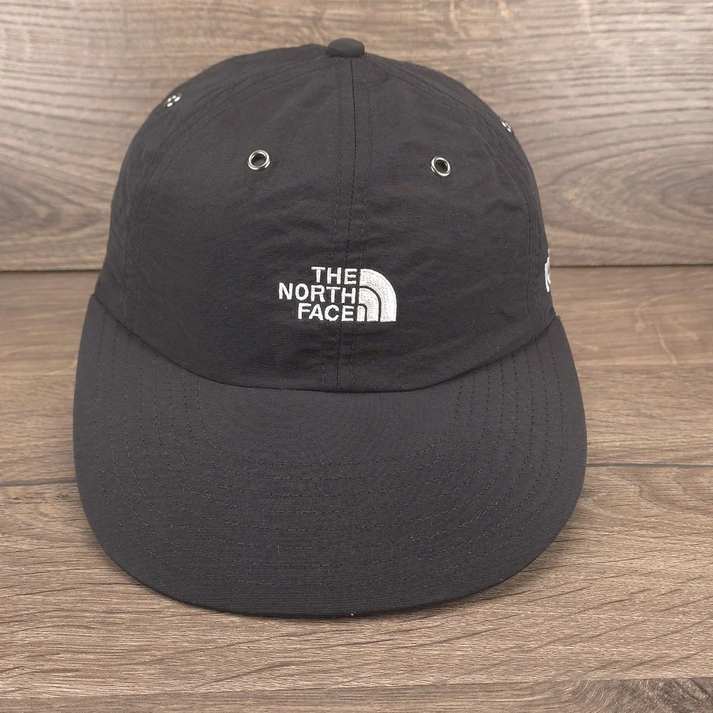 The North Face Team Korea Hat Mens Black Soft Bill Tech Cap Run Hike Gorpcore